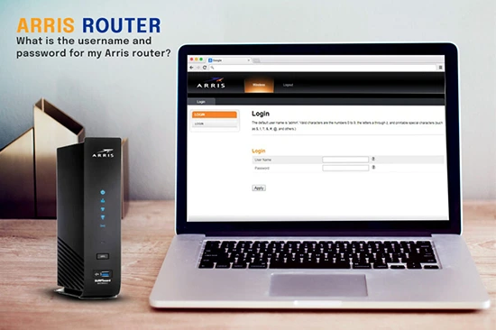 What is the username and password for my Arris router